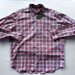 Sid Mashburn | Plaid Button-Down Shirt – Men’s XL (New with Tags)
